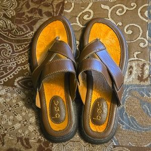 Leather BOC Sandals  Ladies Sz 7.  Brown/Tan.